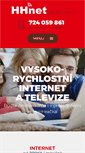 Mobile Screenshot of hhnet.cz